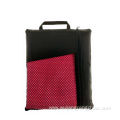 microfiber suede sport towel with bags